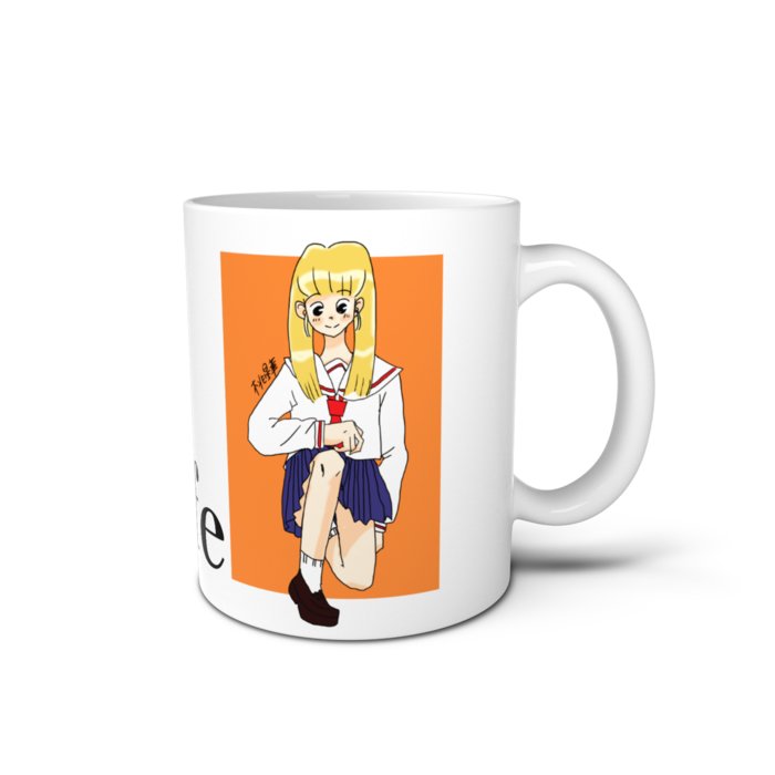 マグカップ - 直径 8 cm / 高さ 9.5 cm