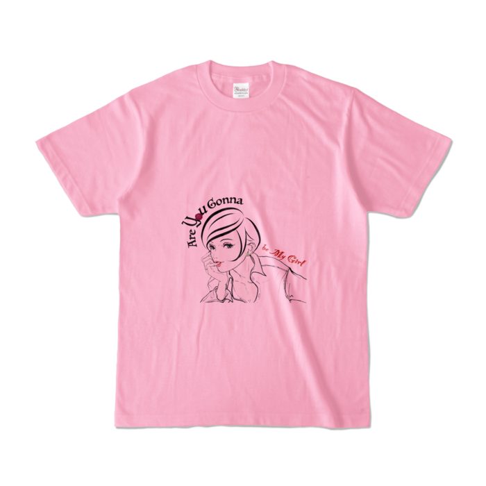 カラーTシャツ - S - ピーチ (淡色)