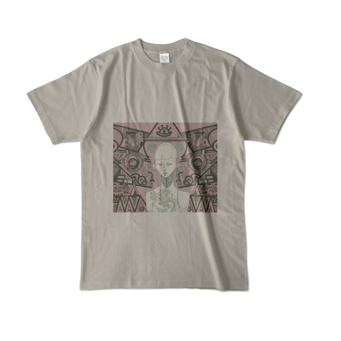 カラーTシャツ - L - シルバーグレー (淡色)