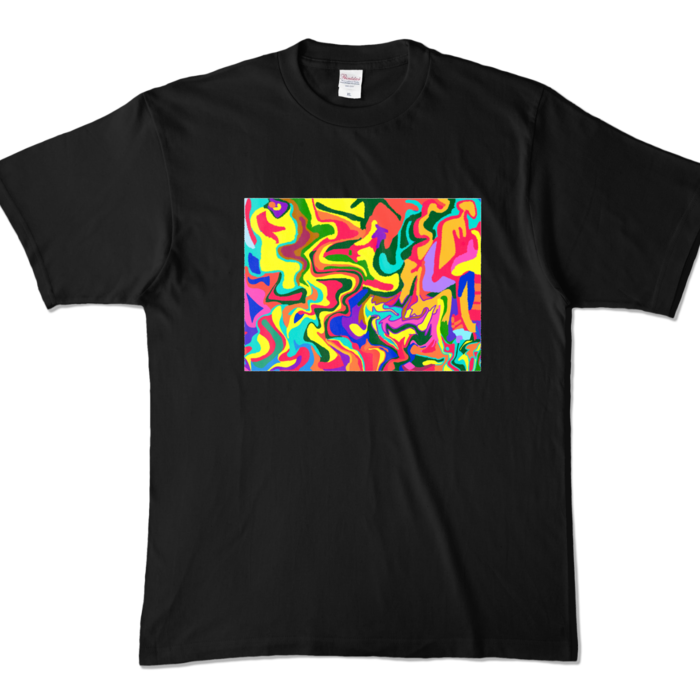 カラーTシャツ - XL - ブラック (濃色)