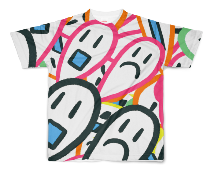 フルグラフィックTシャツ - S - 両面印刷