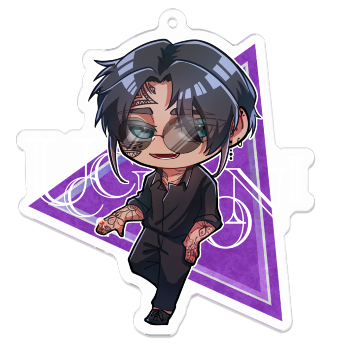 アクリルキーホルダー - 70 x 70 (mm)