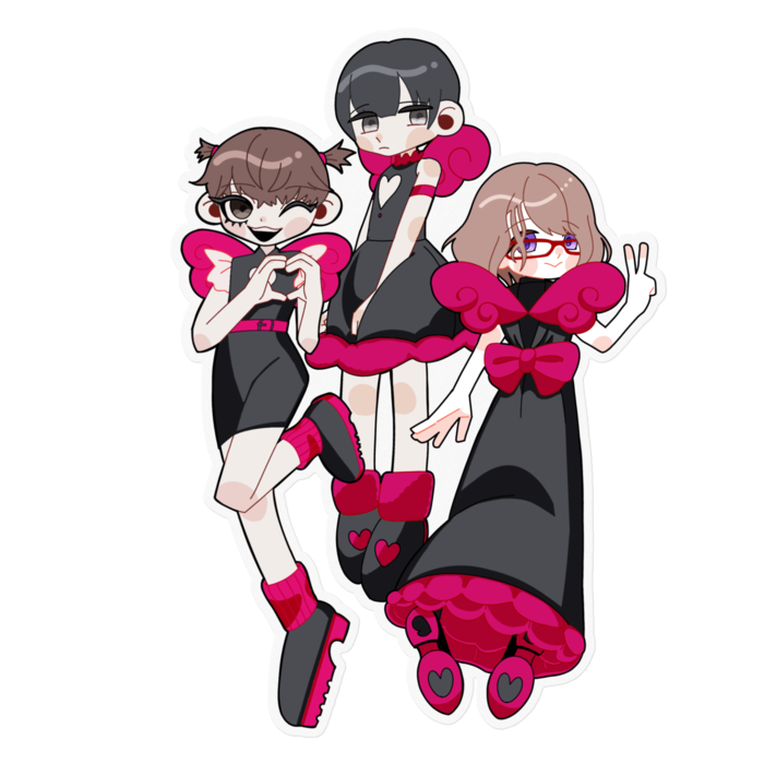 ステッカー - 160 x 160 (mm)(1)