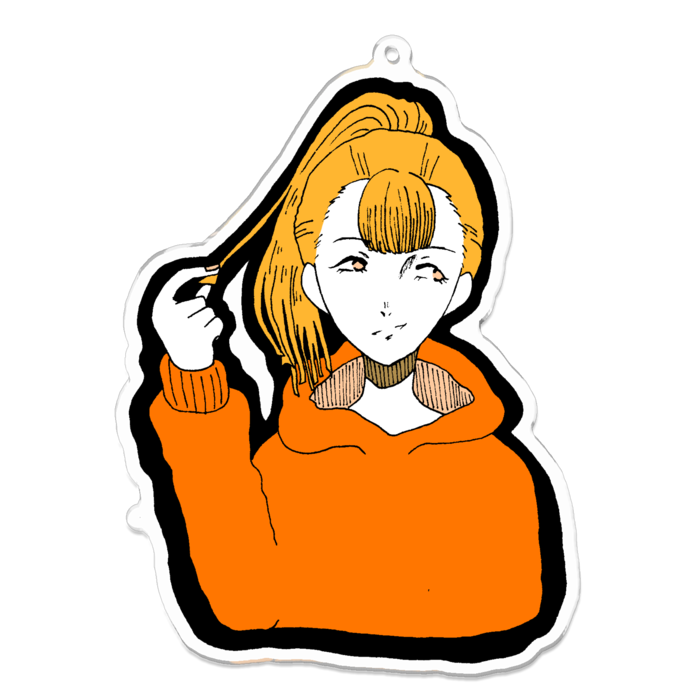 アクリルキーホルダー - 100 x 100 (mm)