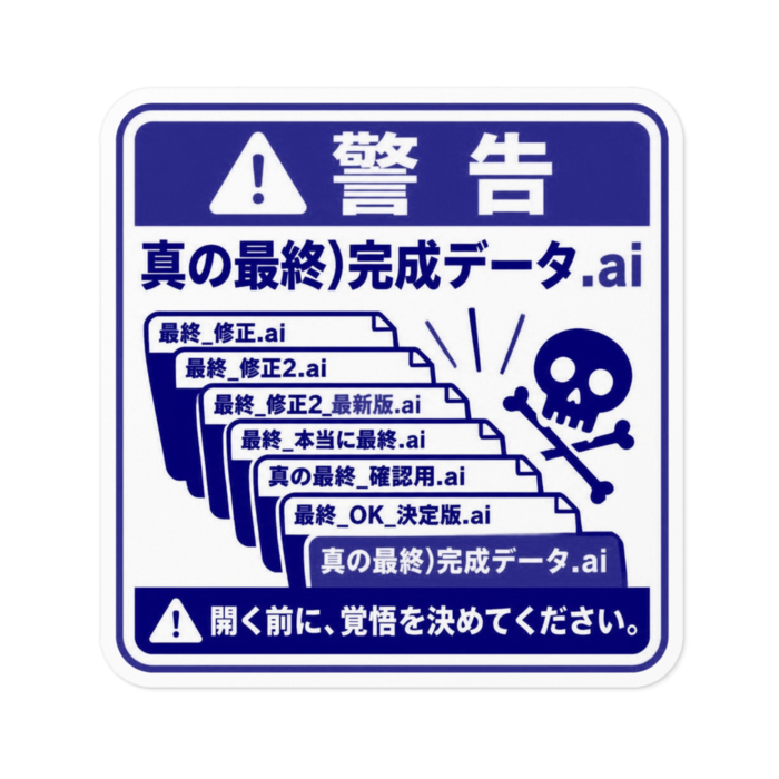 ステッカー - W100 × H100mm 以内　カオス5