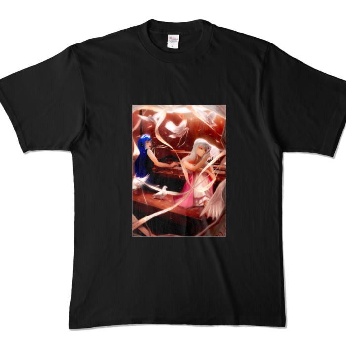 カラーTシャツ - XL - ブラック (濃色)