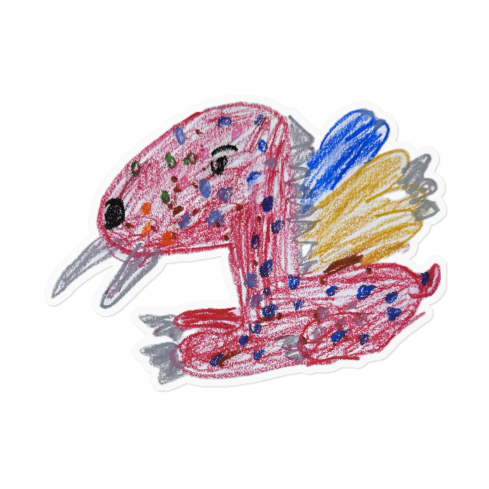 ステッカー - 160 x 160 (mm)