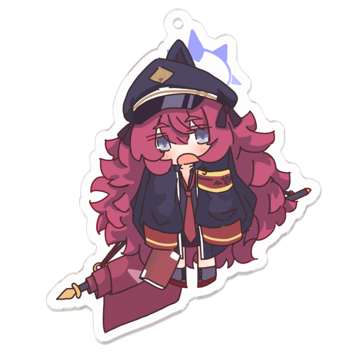 アクリルキーホルダー - 70 x 70 (mm)