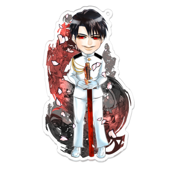 アクリルキーホルダー - 100 x 100 (mm)