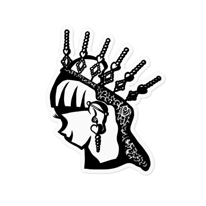 ステッカー - 100 x 100 (mm)