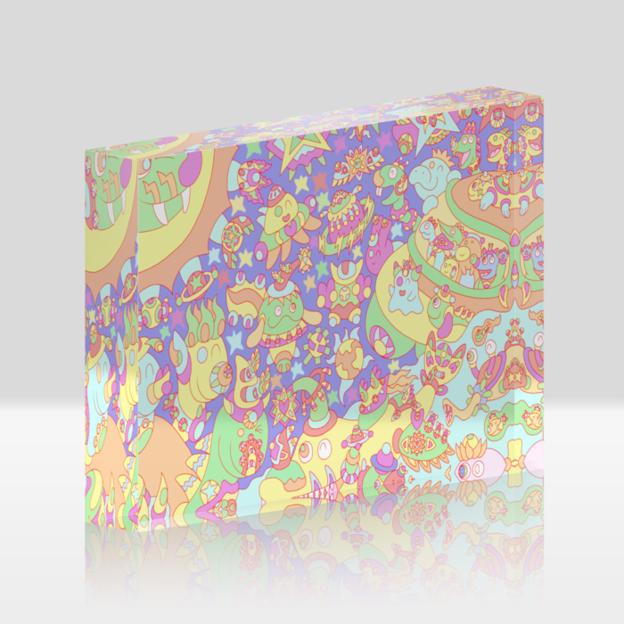 アクリルブロック - 148x100mm
