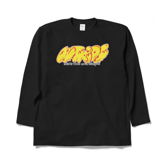 ロングスリーブTシャツ - XL - ブラック