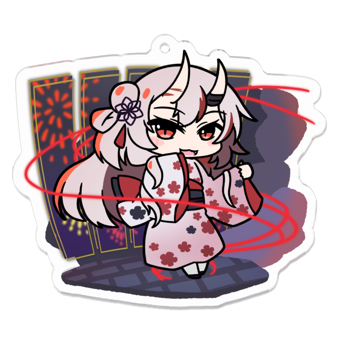 アクリルキーホルダー - 70 x 70 (mm)