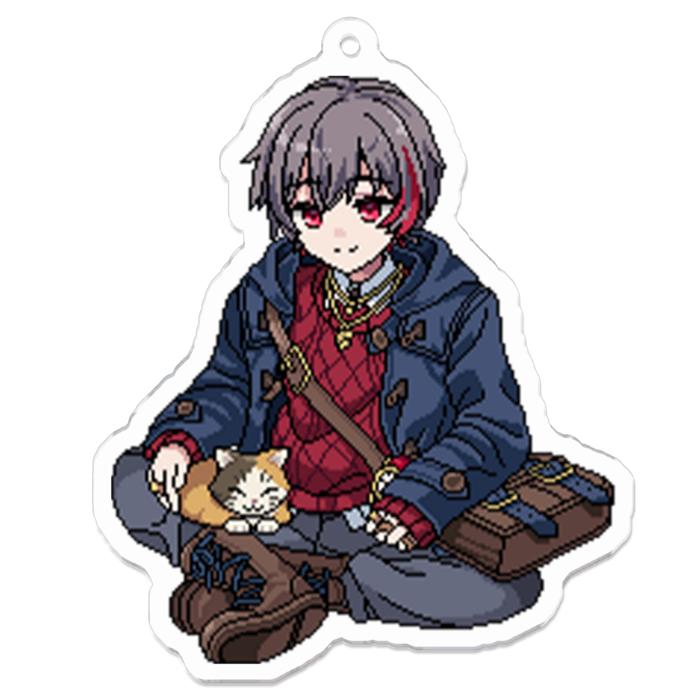 アクリルキーホルダー - 70 x 70 (mm)