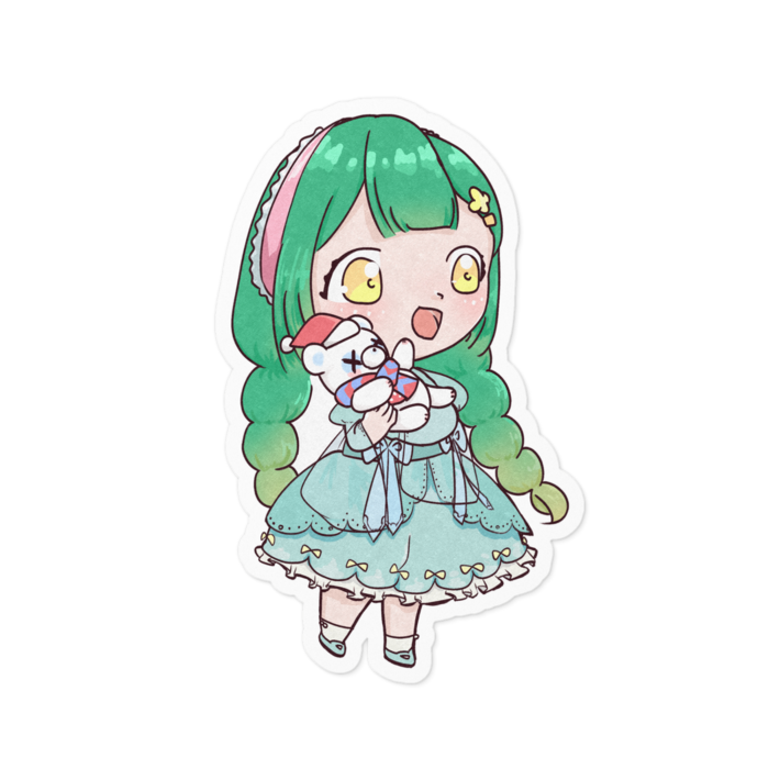 ステッカー - 100 x 100 (mm)