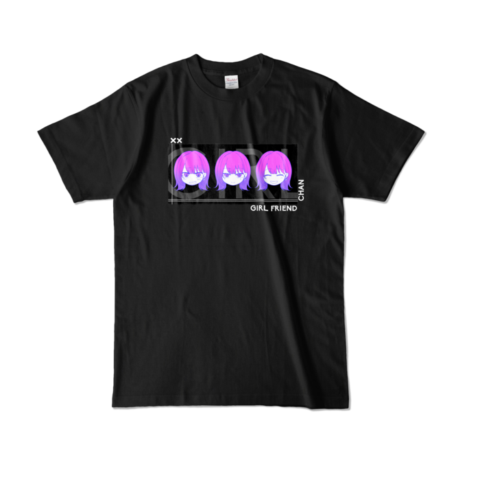 カラーTシャツ - L - ブラック (濃色)