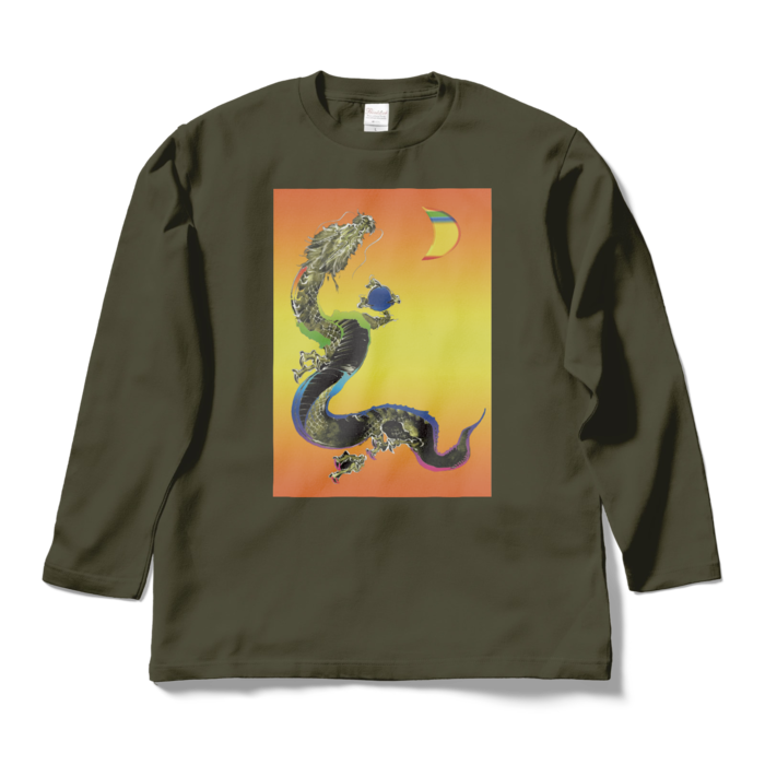 ロングスリーブTシャツ - L - アーミーグリーン