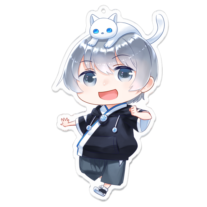 アクリルキーホルダー - 100 x 100 (mm)