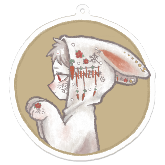 アクリルキーホルダー - 70 x 70 (mm)