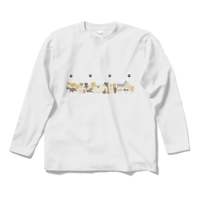 ロングスリーブTシャツ　白　S