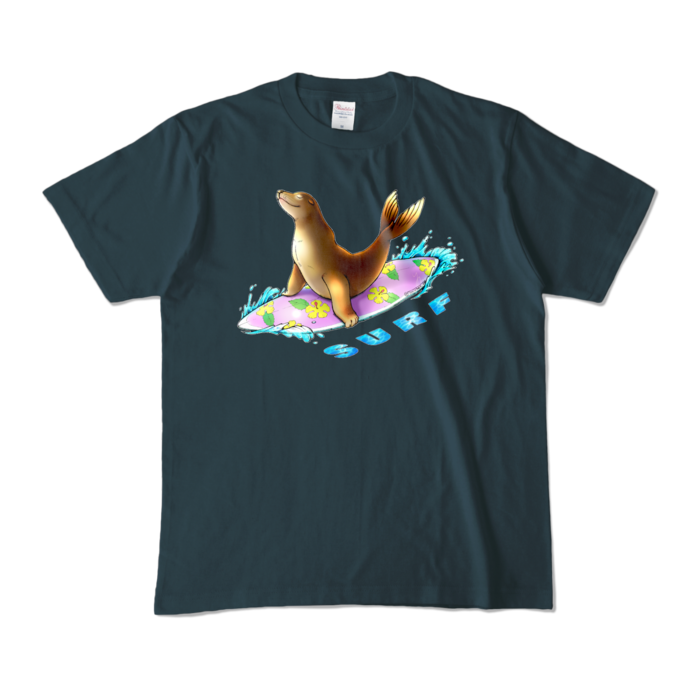 ピンク　M - デニム