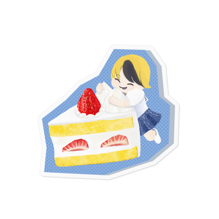 ステッカー - 100 x 100 (mm)