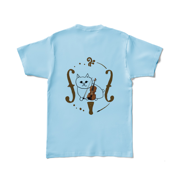 カラーTシャツ - L - ライトブルー (淡色)