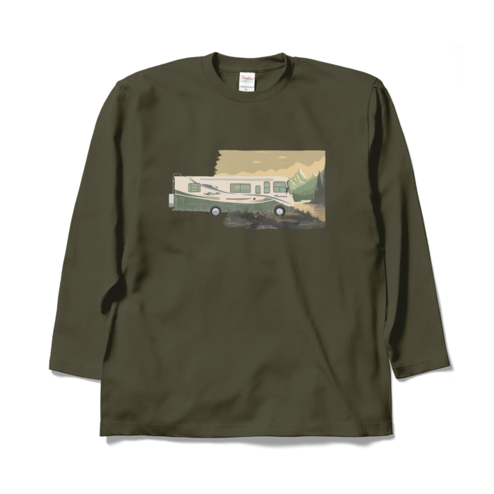 ロングスリーブTシャツ - XL - アーミーグリーン