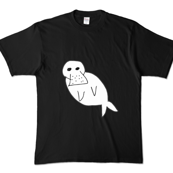 カラーTシャツ - XL - ブラック (濃色)