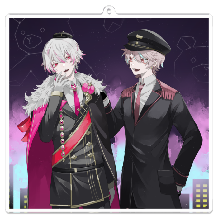 アクリルキーホルダー - 100 x 100 (mm)