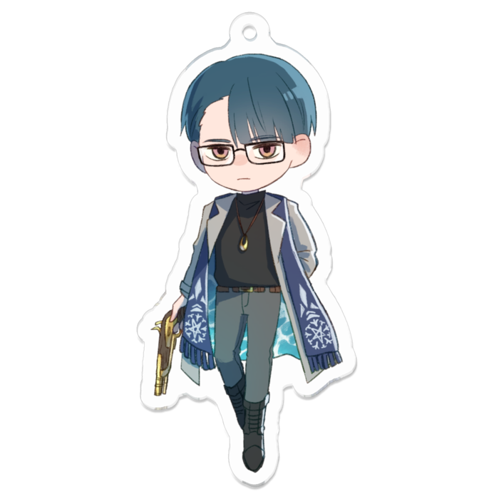 アクリルキーホルダー - 70 x 70 (mm)