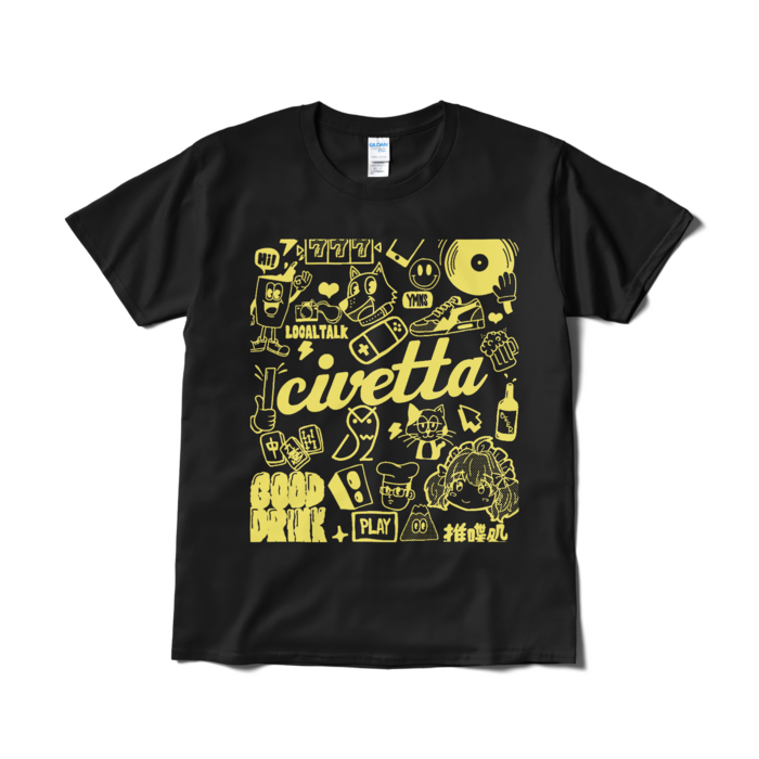 Tシャツ(短納期) - L - ブラック