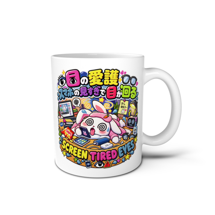 マグカップ - 直径 8cm / 高さ 9.5cm