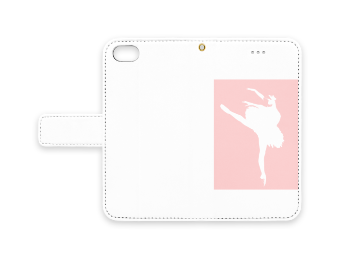 手帳型iPhoneケース - iPhone 8 / 7 - ストラップ穴 あり
