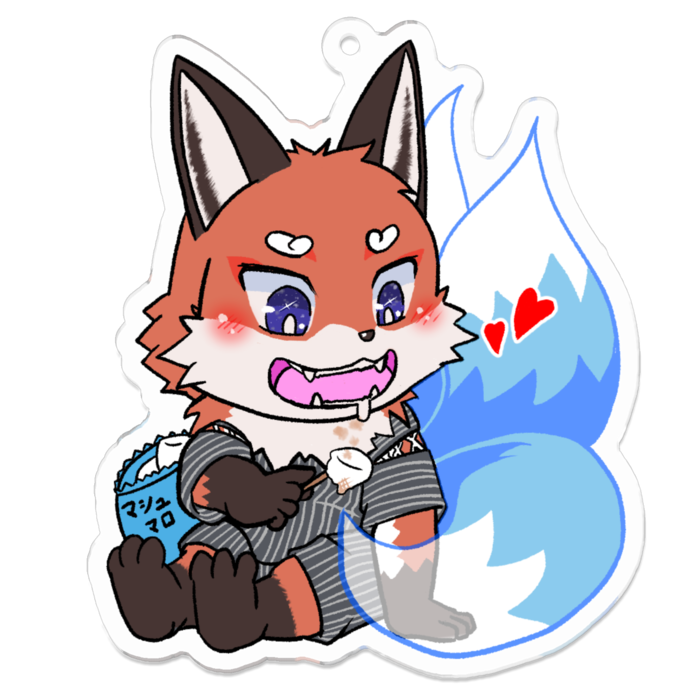 アクリルキーホルダー - 70 x 70 (mm)