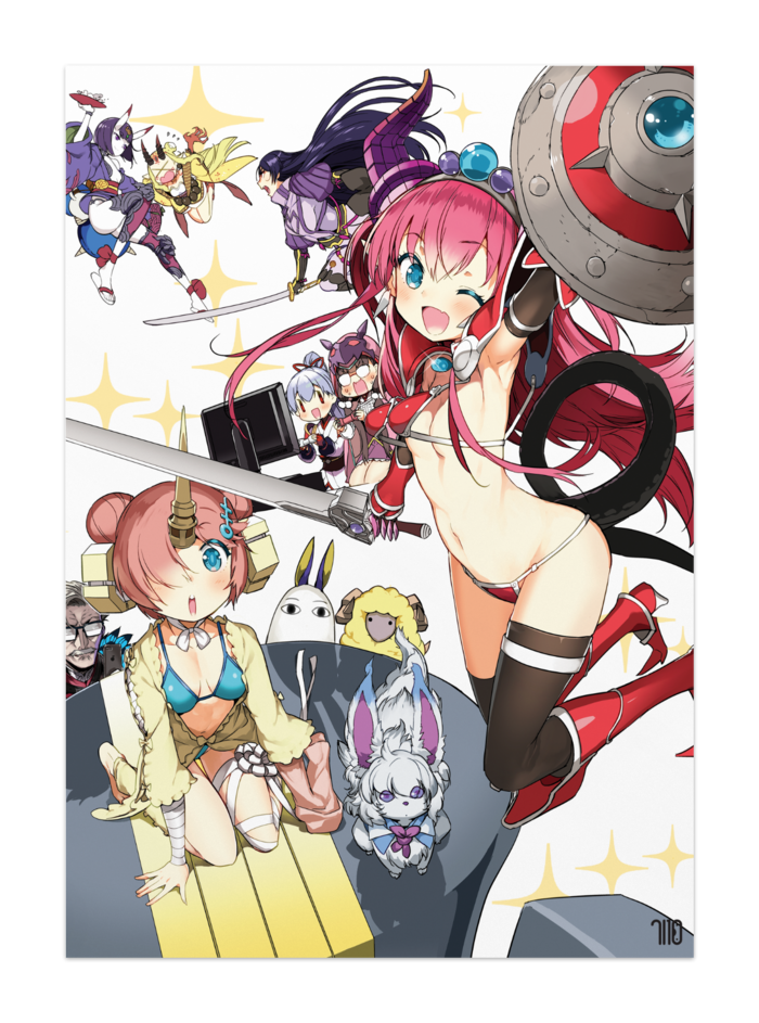 ②カルデアの休日 A2ポスター