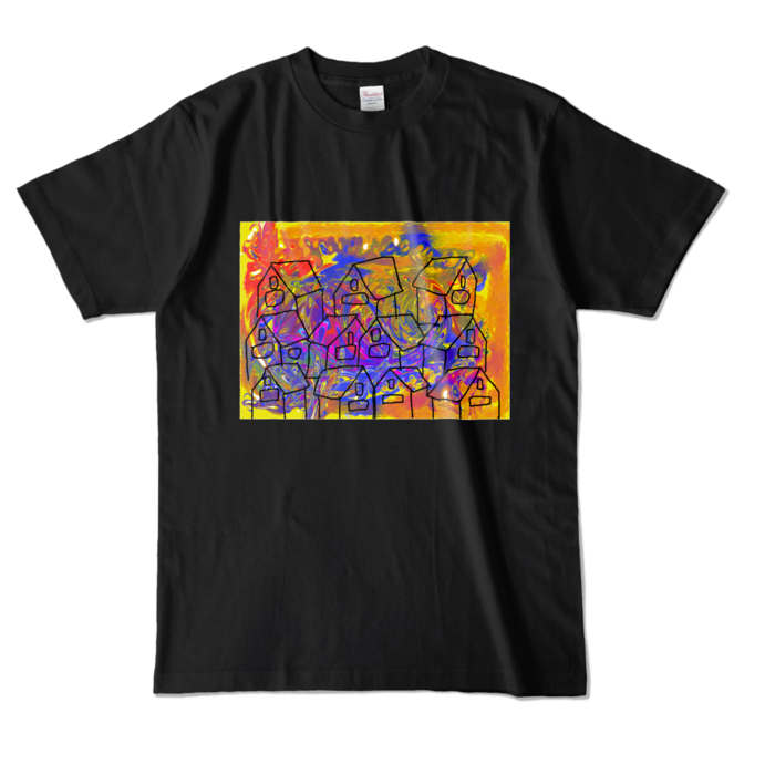 カラーTシャツ - L - ブラック (濃色)