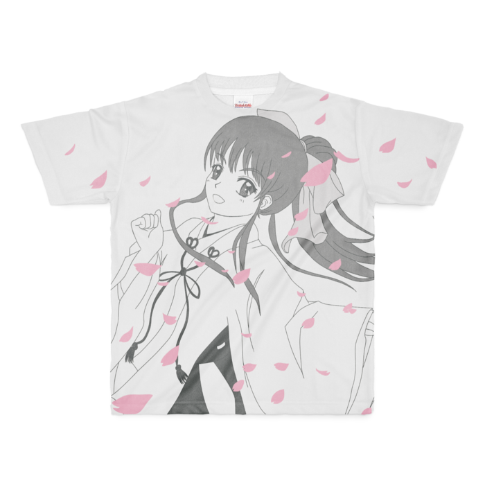 フルグラフィックTシャツ - M - 正面印刷のみ