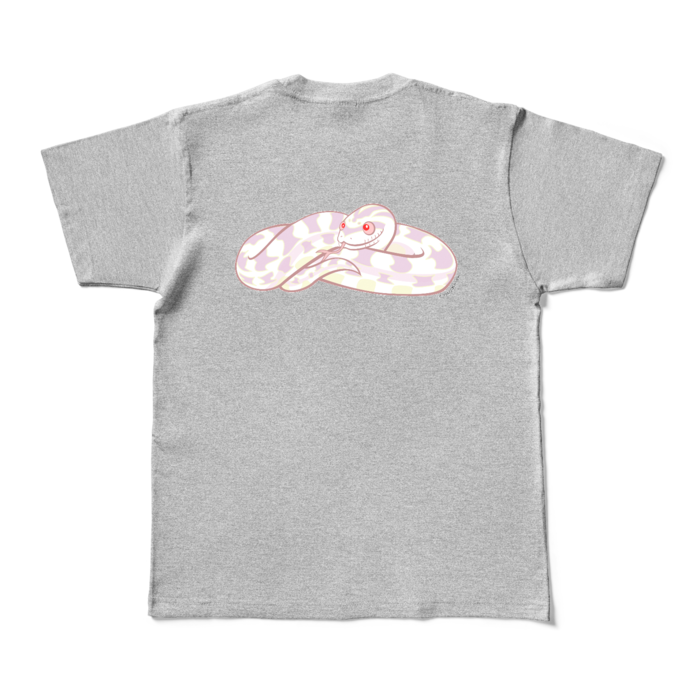 カラーTシャツ - M - 杢グレー (濃色)