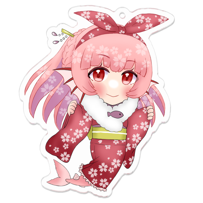 アクリルキーホルダー - 70 x 70 (mm)