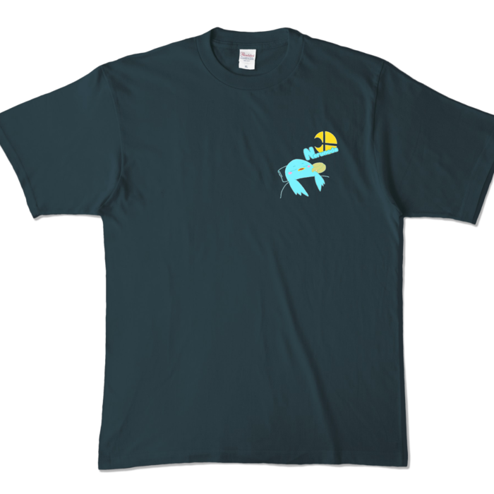 カラーTシャツ - XL - デニム (濃色)