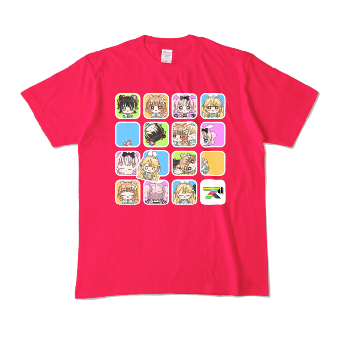 カラーTシャツ - M - ホットピンク (濃色)