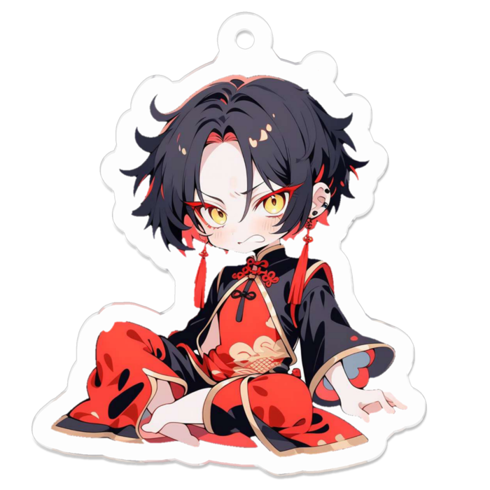 アクリルキーホルダー - 50 x 50 (mm)