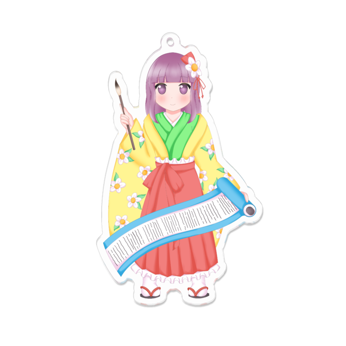 アクリルキーホルダー - 100 x 100 (mm)