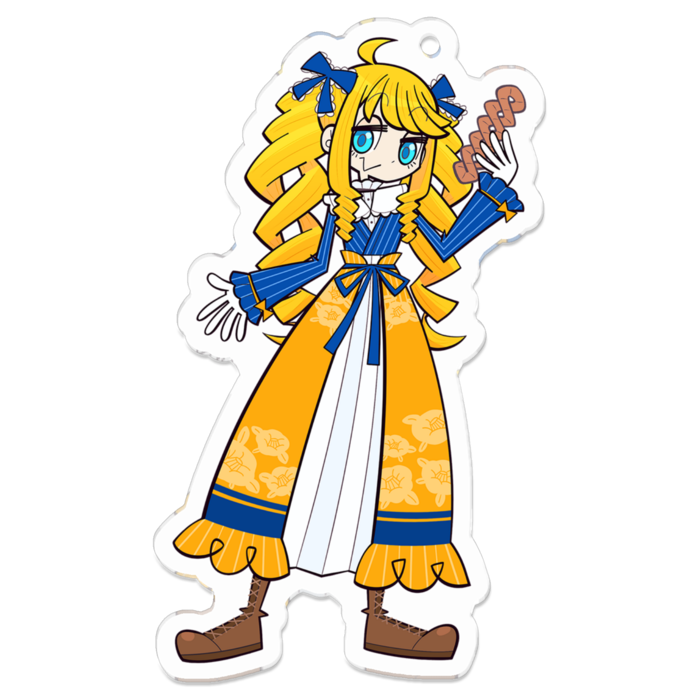 アクリルキーホルダー（コーティング） - 70 x 70 (mm)