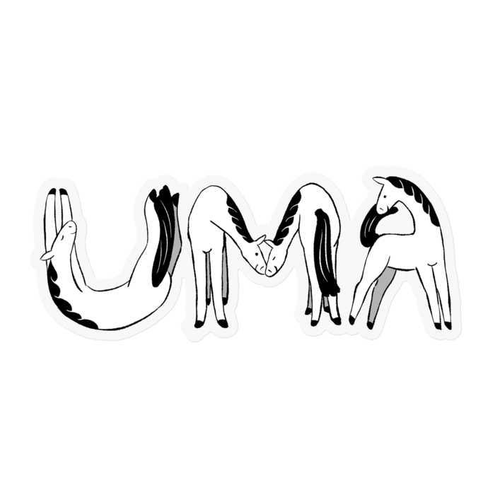 ステッカー - 100 x 100 (mm)