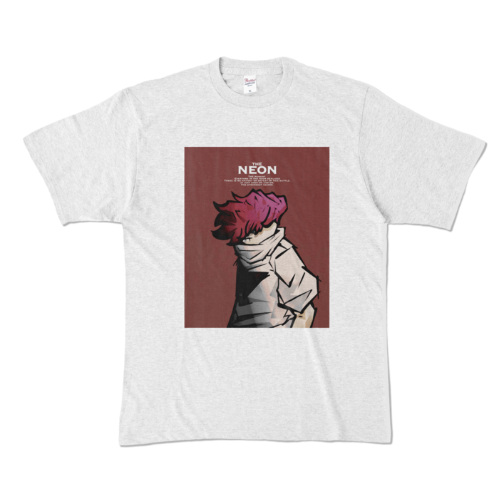カラーTシャツ - XL - アッシュ (淡色)