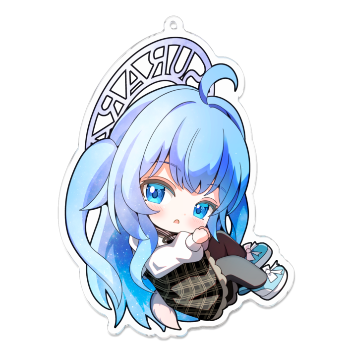 アクリルキーホルダー（コーティング） - 100 x 100 (mm)