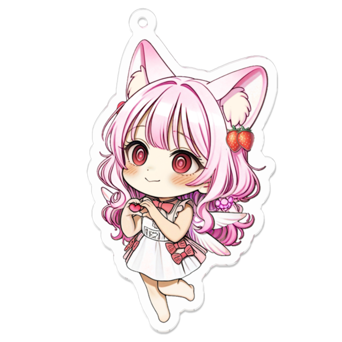 アクリルキーホルダー - 70 x 70 (mm)