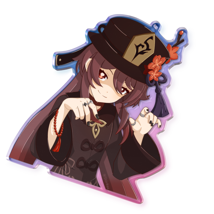 ふーたおアクキー（オーロラ）大